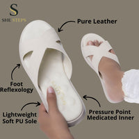 ladies medicated slippers